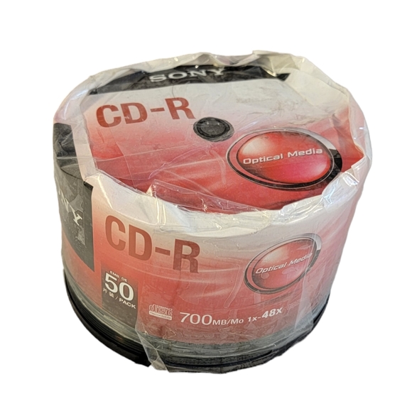 Sony CD-R 50 Pack 700 MB 1x-48x  Open Package - Picture 1 of 7